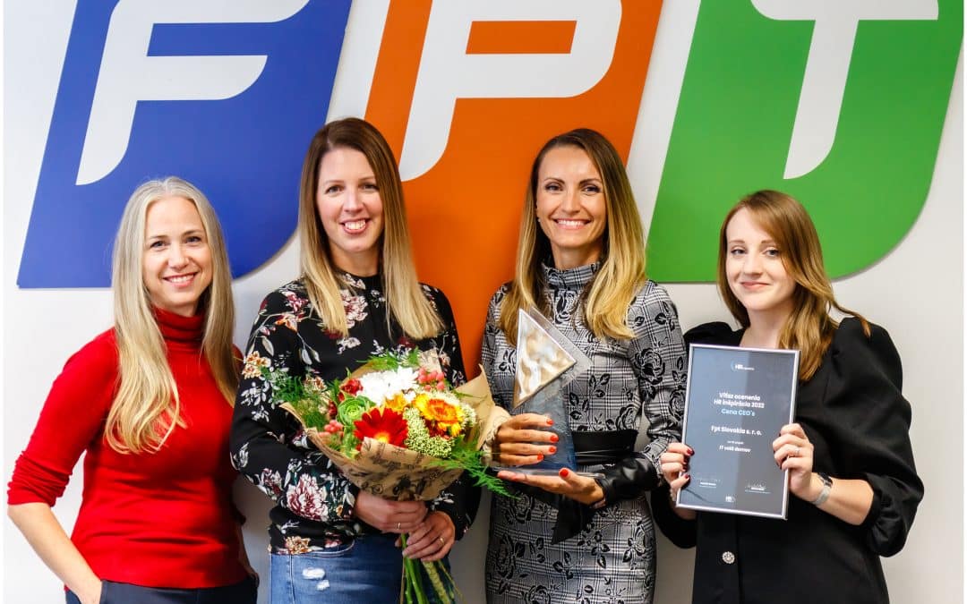 The FPT company winning a prestigious competition HR inšpirácia 2022